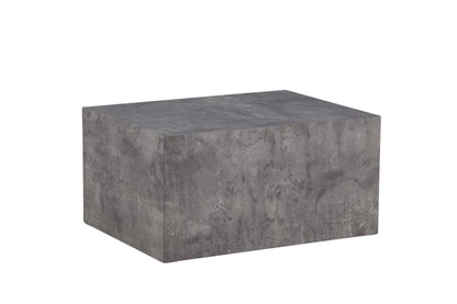 York Low Couchtisch aus MDF in Anthrazit