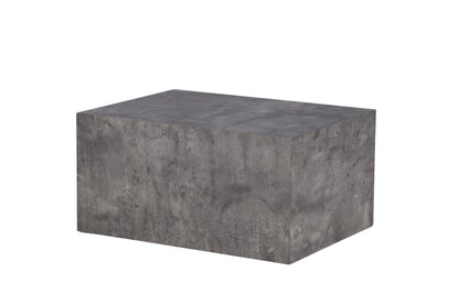 York Low Couchtisch aus MDF in Anthrazit