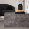 York Low Couchtisch aus MDF in Anthrazit