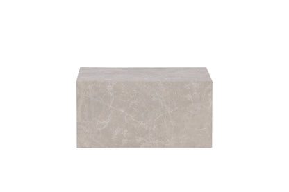 Couchtisch York in beiger Marmoroptik
