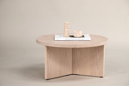 Saltö Couchtisch Groß aus MDF in Hellbraun
