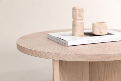 Saltö Couchtisch Groß aus MDF in Hellbraun