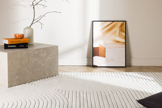 Vince Solar Teppich, Weiß, 230x160cm