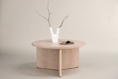 Saltö Couchtisch Klein aus MDF in Hellbraun