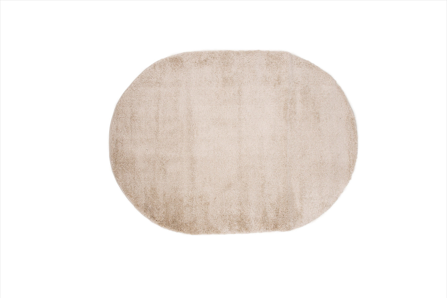Walter Pluto Teppich Oval, Beige, 230x160cm