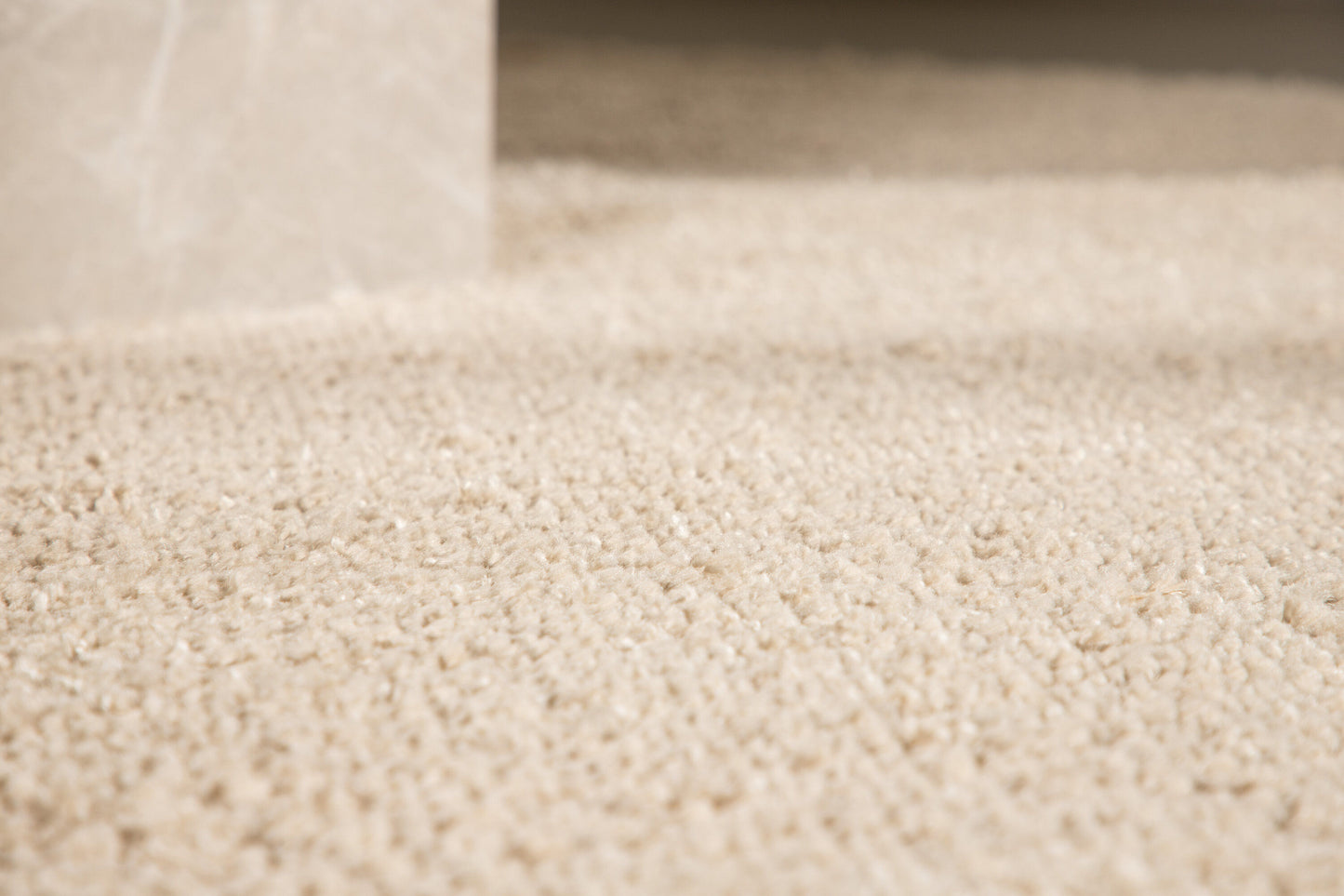 Walter Pluto Teppich Oval, Beige, 230x160cm