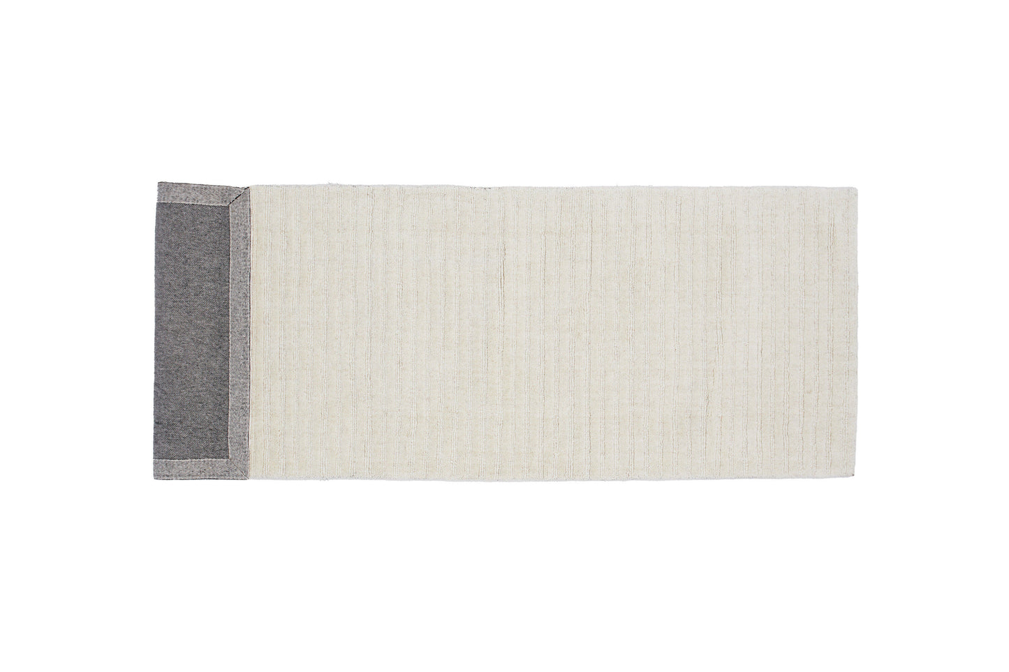 Milton Wollteppich, Weiß, 200x70cm