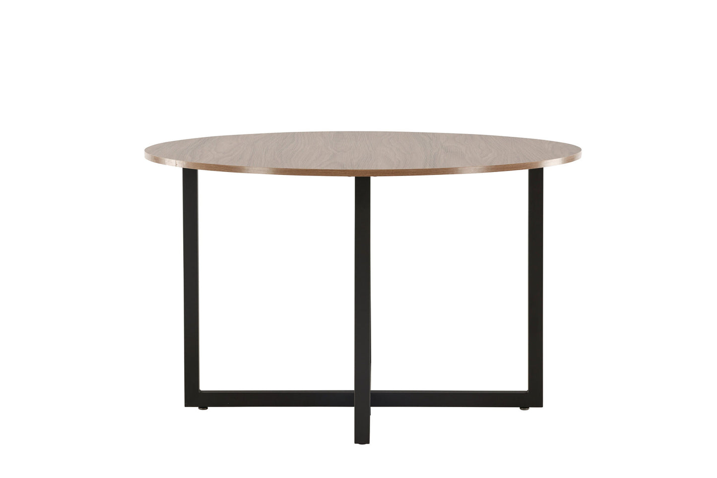 Durango Esstisch in Braun/Schwarz, Ø 120cm