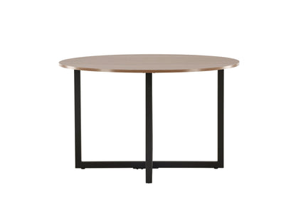 Durango Esstisch in Braun/Schwarz, Ø 120cm