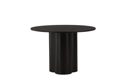Esstisch Olivia in Schwarz, Ø 110cm
