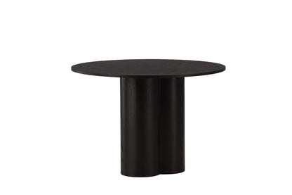 Esstisch Olivia in Schwarz, Ø 110cm