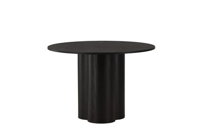 Esstisch Olivia in Schwarz, Ø 110cm