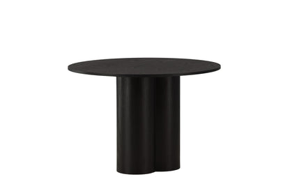 Esstisch Olivia in Schwarz, Ø 110cm