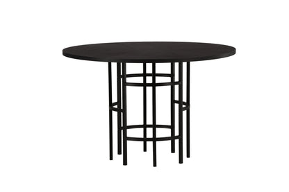 Copenhagen Esstisch in Schwarz, Ø 115cm