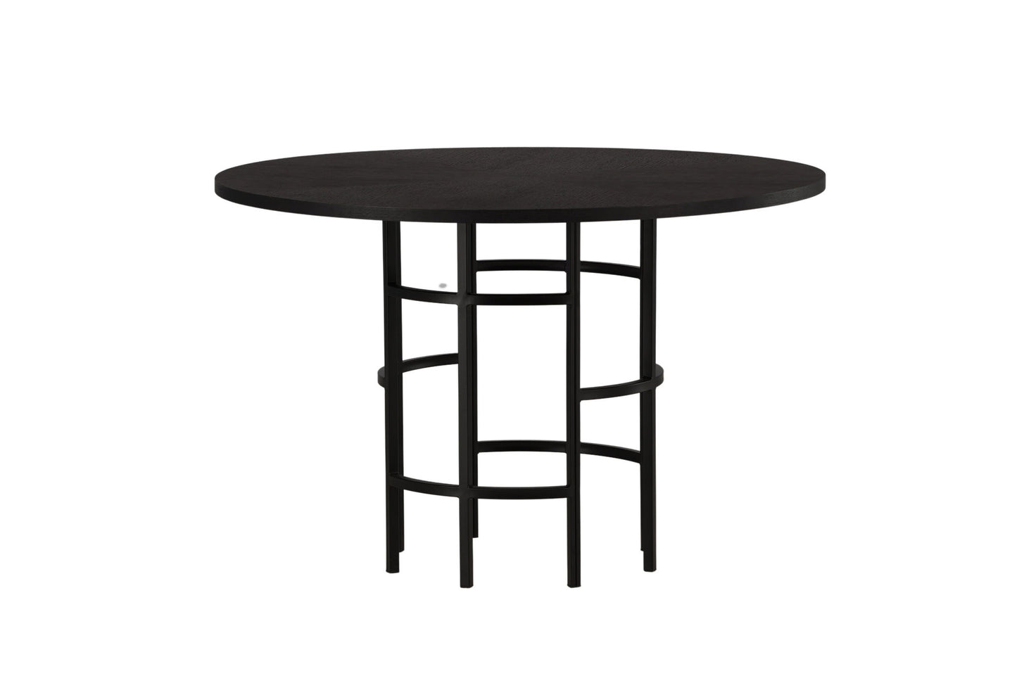 Copenhagen Esstisch in Schwarz, Ø 115cm