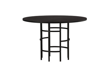Copenhagen Esstisch in Schwarz, Ø 115cm