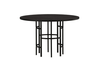 Copenhagen Esstisch in Schwarz, Ø 115cm