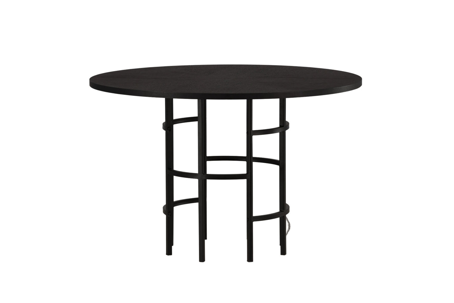 Copenhagen Esstisch in Schwarz, Ø 115cm