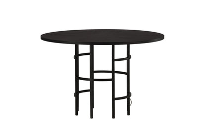 Copenhagen Esstisch in Schwarz, Ø 115cm