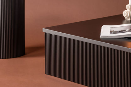 Lenox Couchtisch aus MDF in Schwarz