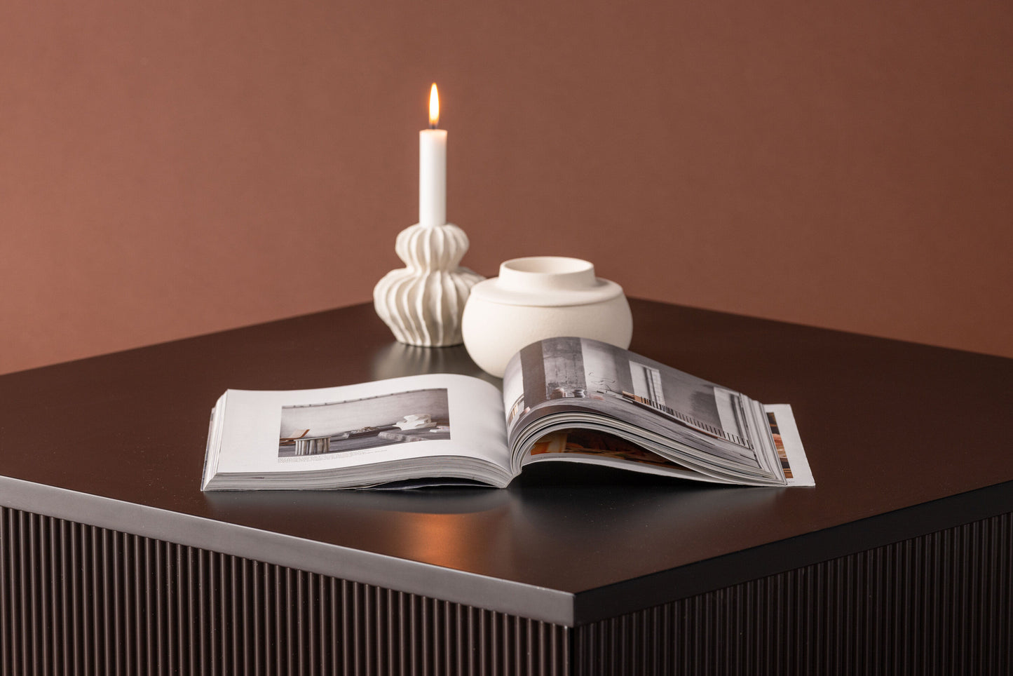 Lenox Couchtisch aus MDF in Schwarz