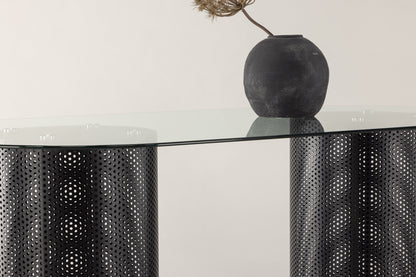 Glasgow x Josefin Lustig Esstisch in Schwarz, 200cm