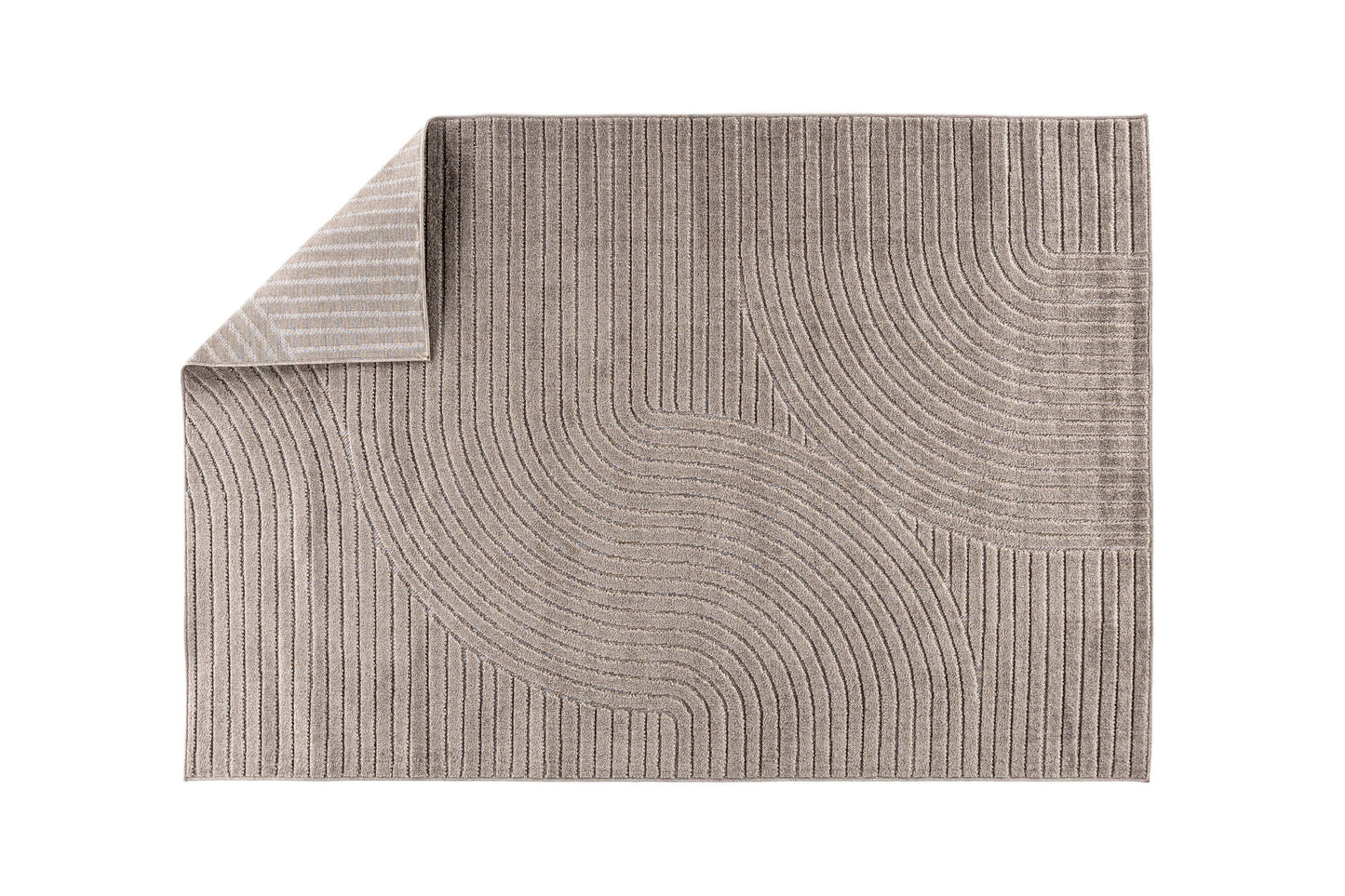 Vince Solar Teppich, Braun, 340x240cm