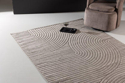 Vince Solar Teppich, Braun, 340x240cm