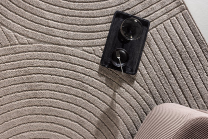 Vince Solar Teppich, Braun, 340x240cm