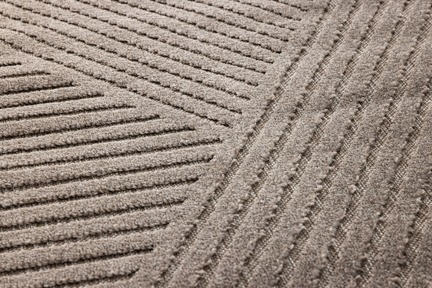 Aron Solar Teppich, Braun, 340x240cm