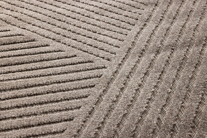 Aron Solar Teppich, Braun, 340x240cm