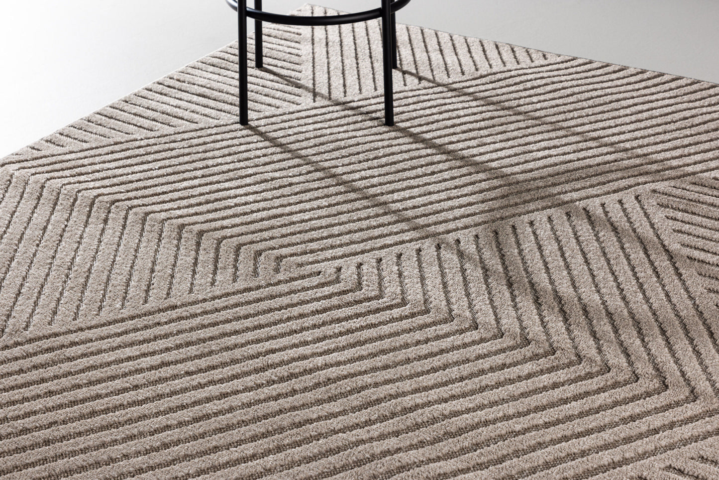Aron Solar Teppich, Braun, 340x240cm