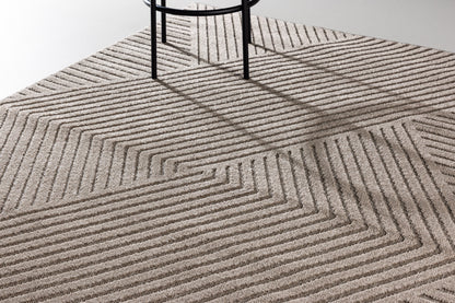 Aron Solar Teppich, Braun, 340x240cm