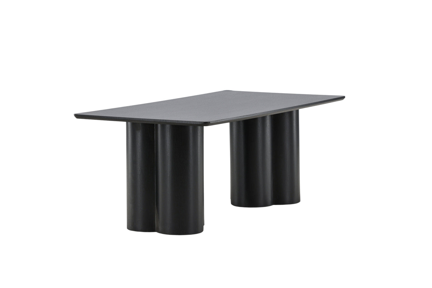 Olivia Couchtisch aus MDF in Schwarz