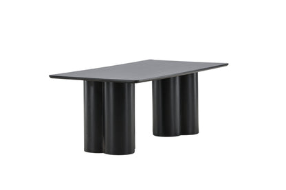 Olivia Couchtisch aus MDF in Schwarz