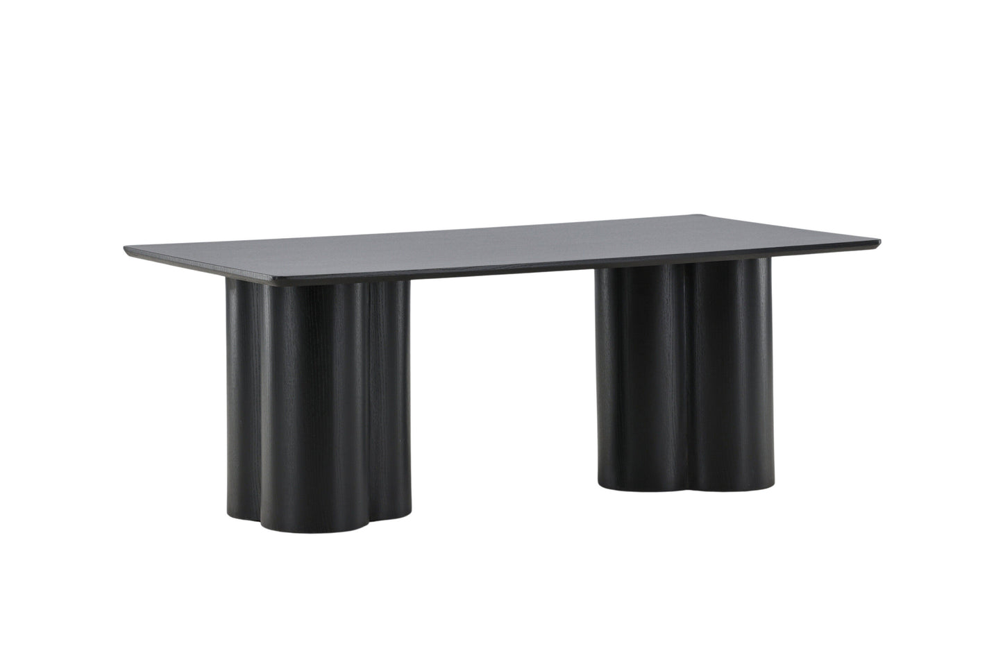Olivia Couchtisch aus MDF in Schwarz