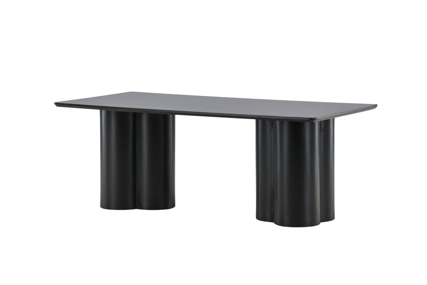 Olivia Couchtisch aus MDF in Schwarz