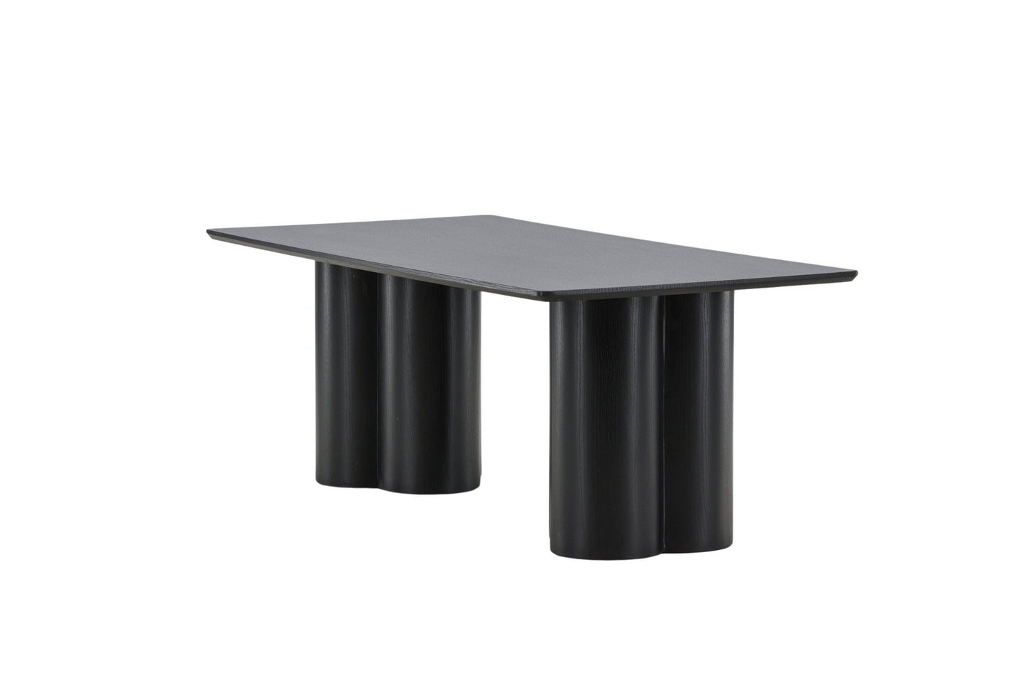 Olivia Couchtisch aus MDF in Schwarz