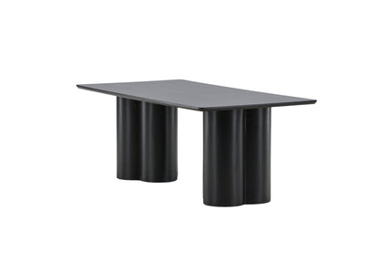 Olivia Couchtisch aus MDF in Schwarz