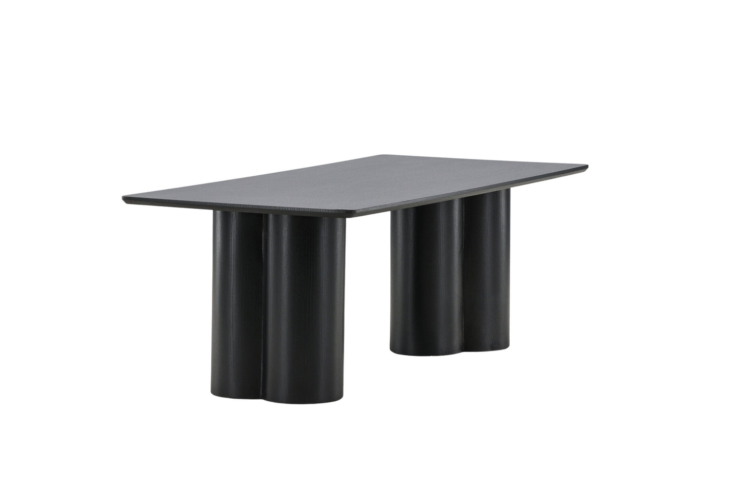 Olivia Couchtisch aus MDF in Schwarz