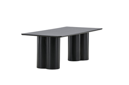 Olivia Couchtisch aus MDF in Schwarz