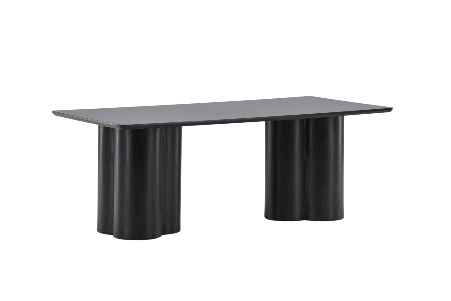 Olivia Couchtisch aus MDF in Schwarz