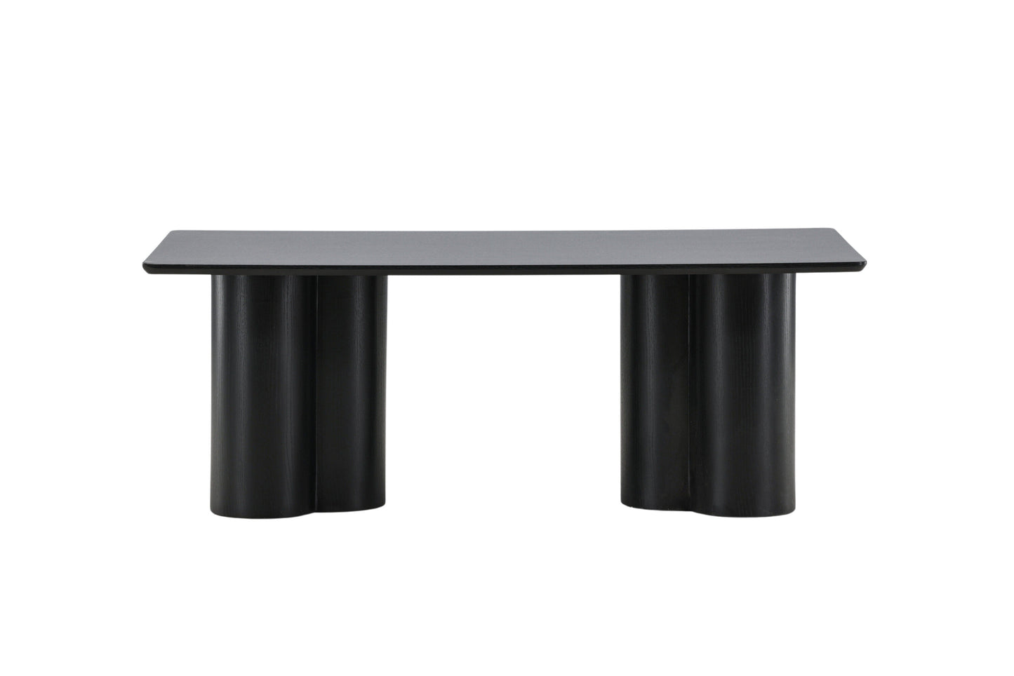 Olivia Couchtisch aus MDF in Schwarz