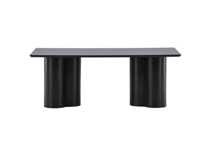 Olivia Couchtisch aus MDF in Schwarz