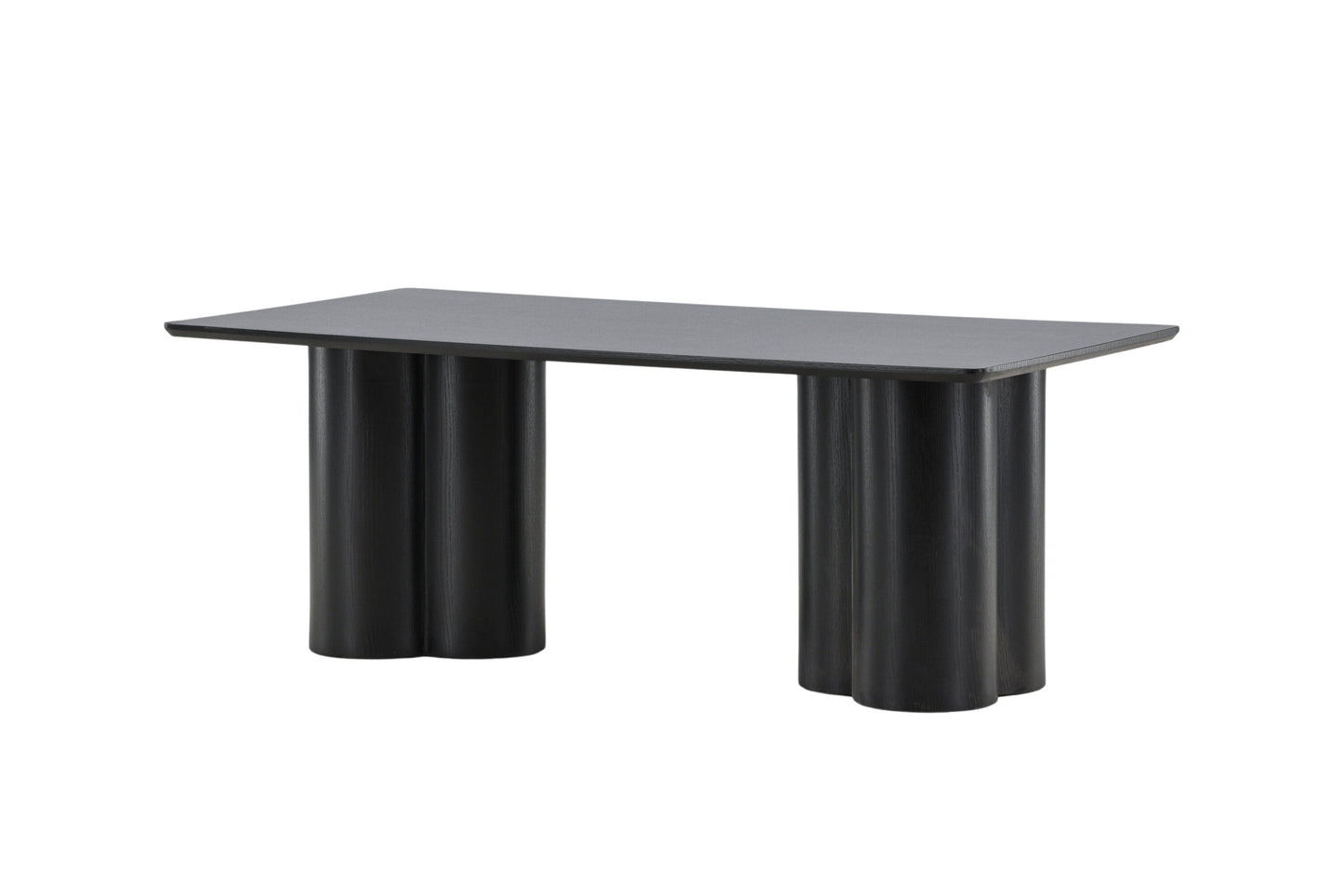 Olivia Couchtisch aus MDF in Schwarz