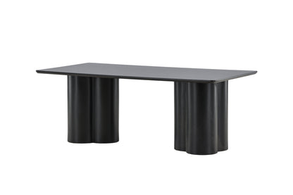 Olivia Couchtisch aus MDF in Schwarz
