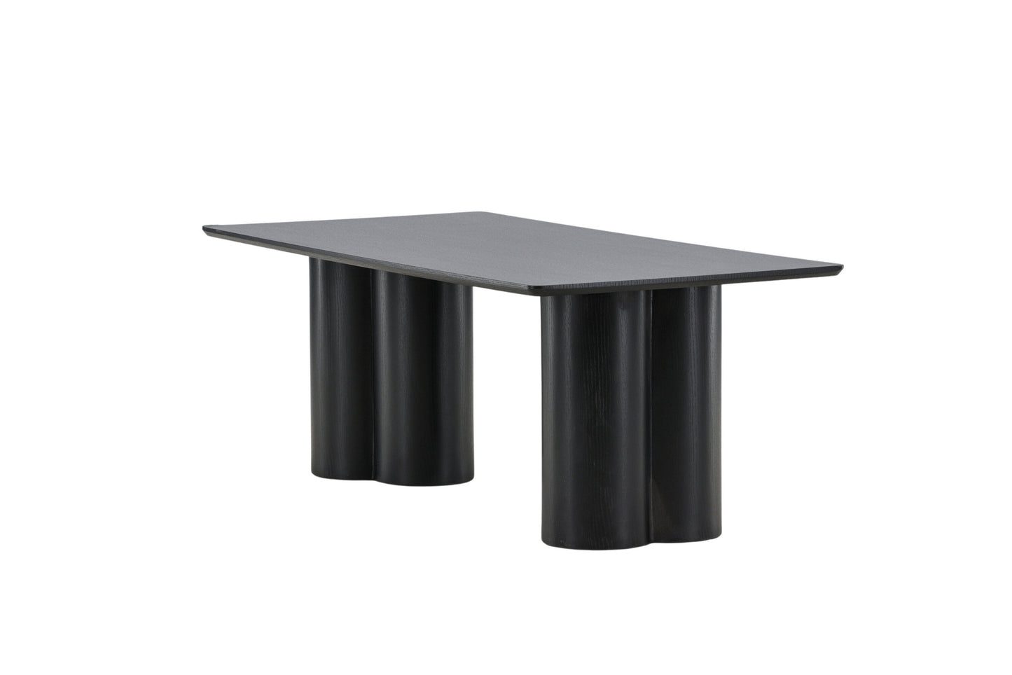 Olivia Couchtisch aus MDF in Schwarz