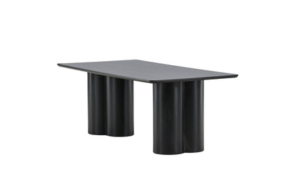 Olivia Couchtisch aus MDF in Schwarz