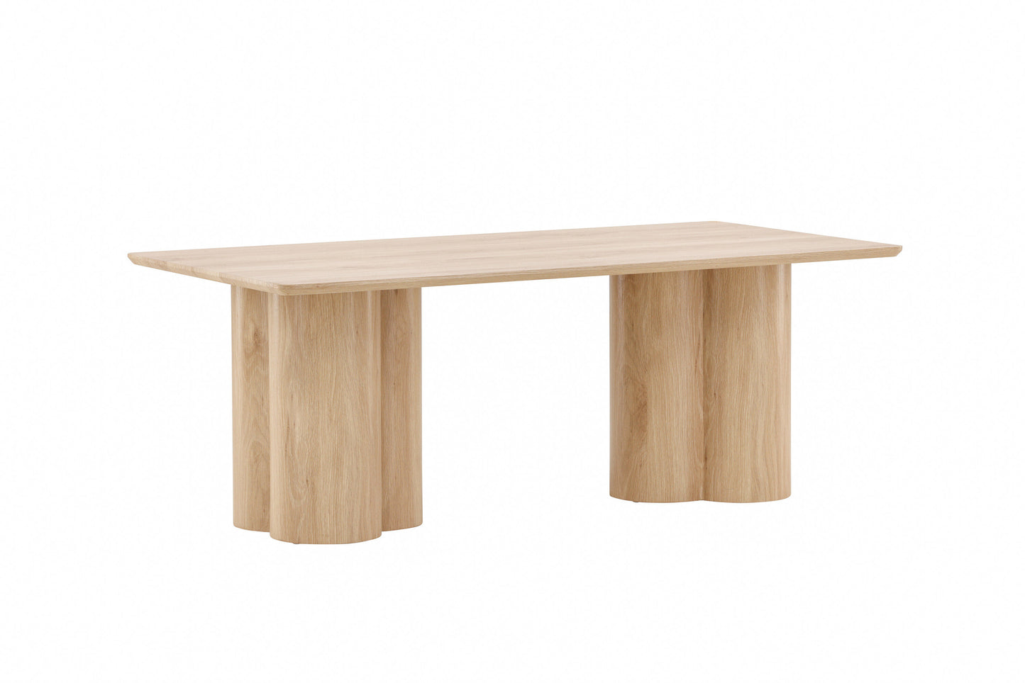 Olivia Couchtisch aus MDF in Holzoptik