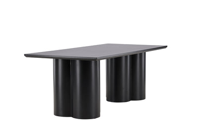 Esstisch Olivia in Schwarz, 200cm